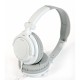 Audio Technica ATH SJ33 , DJ Style Headset White
