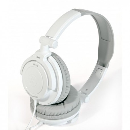 Audio Technica ATH SJ33 , DJ Style Headset White