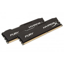 Kingston HX318C10FBK2/8 Hyper X Fury DDR3 PC15000 8GB (Dual Channel Kit 4GB x 2) (Black Heatspreader) Memory