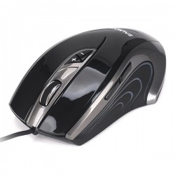 Zalman ZM-GM1 - 7 Button Programmeable Gaming Mouse, 6000 Dpi, Blue LED