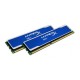 Kingston Hyper X Blu DDR3 PC12800 8GB - KHX16C9B1BK2/8X (Dual Channel Kit 4GB x 2) (Black Heatspreader) Memory