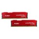 Kingston Hyper X Fury DDR3 PC15000 16GB - HX318C10FRK2/16 (Dual Channel Kit 8GB x 2) (Red Heatspreader) Memory