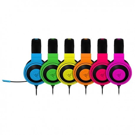 Razer Kraken Pro Neon Series (Blue, Orange, Red, Purple, Yellow, Green) Headset