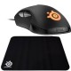 SteelSeries Rival Mouse + QCK Mousepad