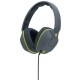 SkullCandy S6SCGY-134 CRUSHER OVER-EAR W/MIC 1 Gray/Hot Lime