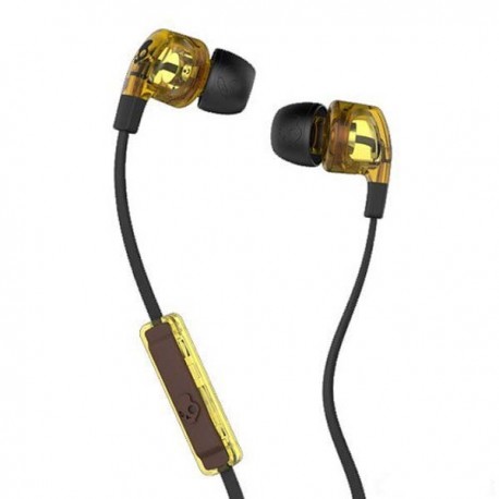 SkullCandy S2PGFY-310 SMOKIN BUD 2 IN-EAR W/MIC 1 TORTOISE/BLACK/BLACK Sbud mic1 Headset