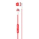 SkullCandy S2IKFY-344 INKD 2.0 IN-EAR W/MIC 1 RIOT White Coral Headset