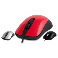 SteelSeries Kinzu V2 mouse (retail) Pro Edition Glossy (Black/Silver/Red)