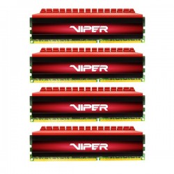 Patriot DDR4 Viper 4 Series Quad Channel PC24000 16GB CL10 - PV3 16G 300 C5QK Memory