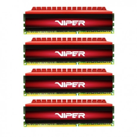 Patriot DDR4 Viper 4 Series Quad Channel PC24000 16GB CL10 - PV3 16G 300 C5QK Memory