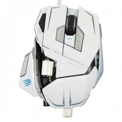 Mad Catz M.M.O.7 Gaming Mouse-white