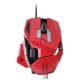 Mad Catz M.M.O.7 Mouse - Red