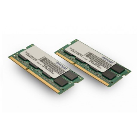 Patriot SO-DIMM DDR3 PC12800 8GB Dual Channel (2x4GB) - PSA3 8G 1600 SK Memory