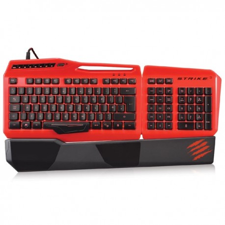 Mad Catz S.T.R.I.K.E.3 K/B - Red US