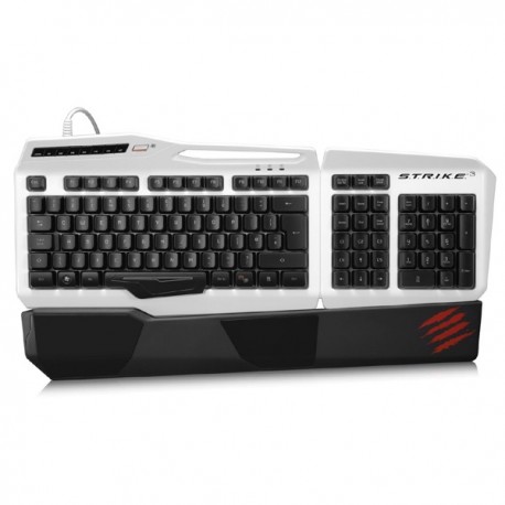 Mad Catz S.T.R.I.K.E.3 K/B - Wht US