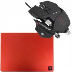 Mad Catz R.A.T.7 (Red, Gloss Black, Matte Black) + G.L.I.D.E.9 Gaming Surface