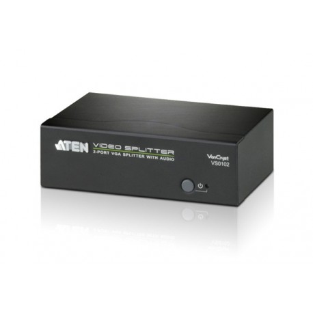 ATEN VS0102 2-Port VGA Splitter with Audio