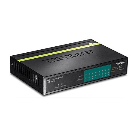 TRENDnet TPE-TG80g 8-Port Gigabit PoE+ Switch