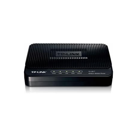 TP-LINK TD-8817 ADSL MODEM ROUTER 1 PORT