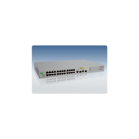 Allied Telesis AT-FS750/24POE WeB-smart Switch 24 Port 10/100 2 Gigabit SFP POE
