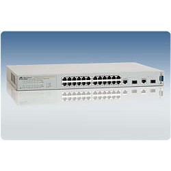 Allied Telesis AT-FS750/24 WeB-smart Switch 24 Port 10/100 2 Gigabit SFP