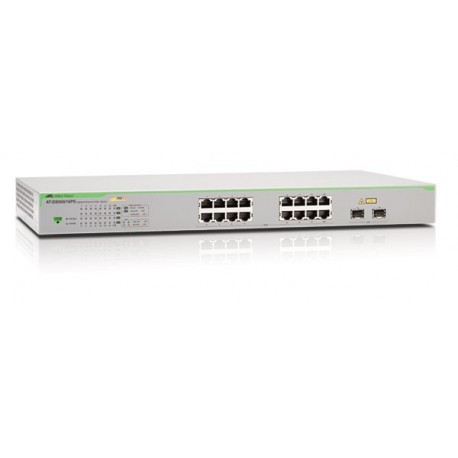 Allied Telesis AT-GS950/16 WeB-smart Switch 16 Gigabit 10/100/1000 2 SFP