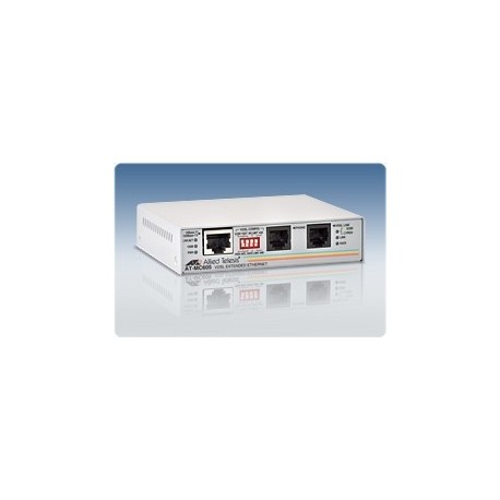 Allied Telesis AT-MC605 VDSL Converter 1 RJ45 1 RJ11 Up To 60 100 Mps