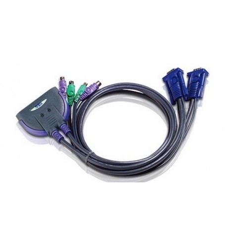 Aten CS62Z 2-Port PS/2 KVM Switch