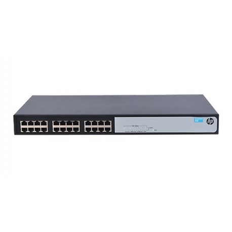HP 1410-24G-R Switch 24 Port Unmanaged Ethernet Switches (JG708A)