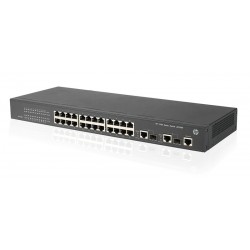 HP A3100-24 EI L2 intelligent manageable switch with 24 10 100-TX and 2 SFP Dual Ports JD320A