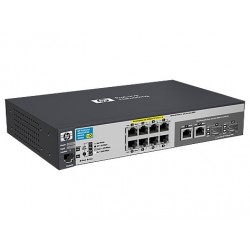 HP E2510-8-POE L2 Managed Switch with 8x10 100 PoE ports 2 dual SFP ports J9137A