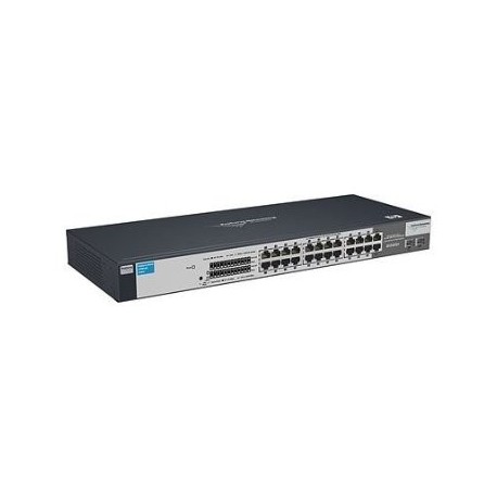 HP V1700-24 Web-smart Switch with 22x10 100 ports and 2 dual SFP ports J9080A