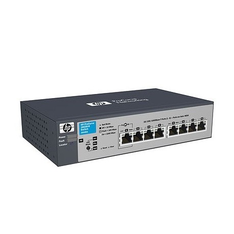 HP V1810-8G Web-smart Switch with 8x10 100 1000 ports J9449A