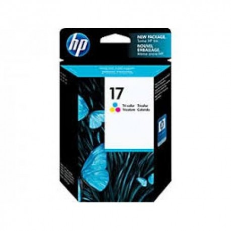 HP 17a Tri-color Original Ink Cartridge