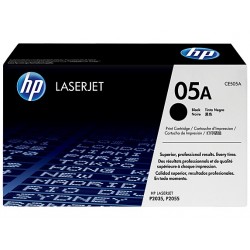 HP 05A Black Original LaserJet Toner Cartridge (CE505A)