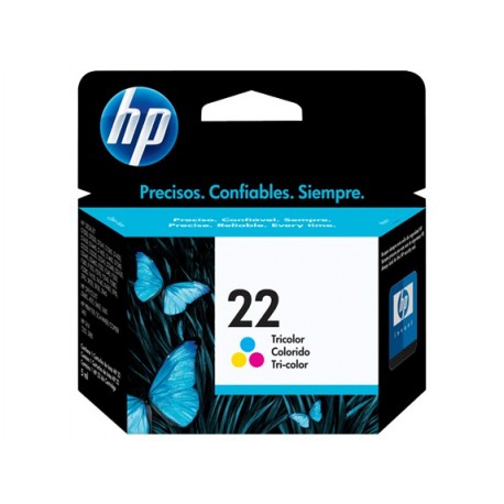 HP 22A Original Ink Cartridge