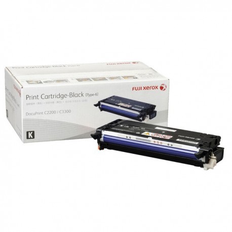 Toner Cartridge Fuji Xerox Docuprint C2200 C3300DX Black 6K (CT350670)