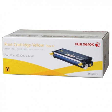 Toner Cartridge Fuji Xerox Docuprint C2200 C3300DX Yellow 6K (CT350673)