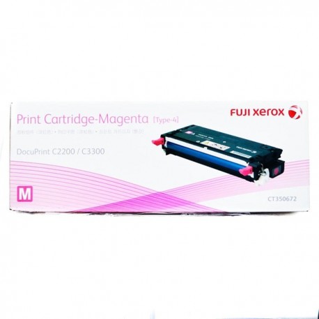 Toner Cartridge Fuji Xerox Docuprint C2200 C3300DX Magenta 6K (CT350672)