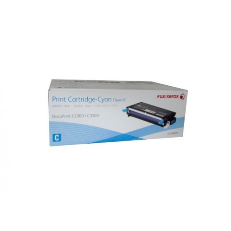 Toner Cartridge Fuji Xerox Docuprint C2200 C3300DX Cyan 9K (CT350675)