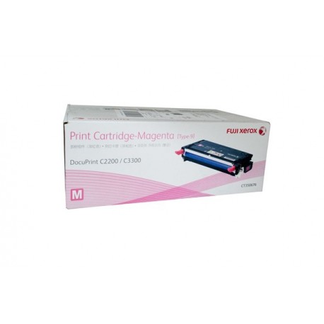 Toner Cartridge Fuji Xerox Docuprint C2200 C3300DX Magenta 9K (CT350676)