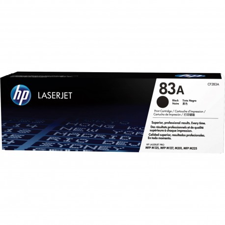 HP 83A (CF283A) Black Original LaserJet Toner Cartridge