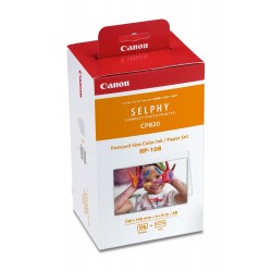 Canon RP-108 High-Capacity Color Ink/Paper Set for SELPHY CP910 Printer 