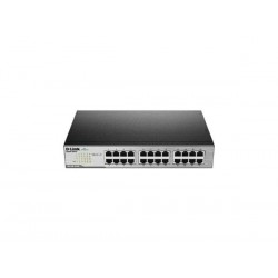 D-Link GO-SW-24GE 24-Port Gigabit Unmanaged Metal Desktop or Rackmount Switch 