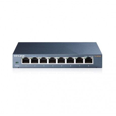 TP-Link TL-SG108 8-Port 10/100/1000Mbps Desktop Switch