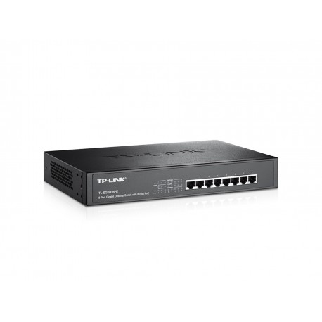 TP-Link TL-SG1008PE 8-Port Gigabit Desktop/Rackmount Switch with 8-Port PoE+ Unmanaged Switches