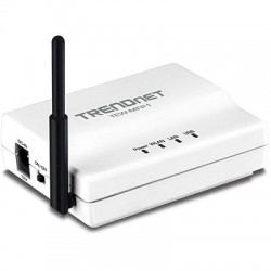 TRENDNET TEW-MFP1 1-Port Wireless N Multi-Function USB Print Server