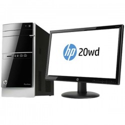 HP Pavilion 500-332x Desktop PC (Bundling HP 20wd Led&Lcd Monitor)