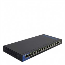 Linksys LGS116P 16-Port Business Desktop Gigabit PoE+ Switch