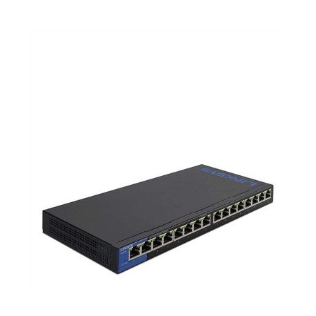 Linksys LGS116P 16-Port Business Desktop Gigabit PoE+ Switch